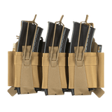 M-Tac Frontpanel til Cuirass QRS Pladebærer Tre Magasiner med elastisk magpung af Cordura Squadron-materiale