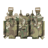 M-Tac Frontpanel til Cuirass QRS Pladebærer Tre Magasiner med elastikbånd og slidstærkt Cordura Squadron materiale, camouflage design.