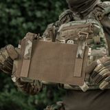 M-Tac Frontpanel til Cuirass QRS Pladebærer Tre Magasiner, letvægtsmagasinpose til AK/AR, lavet af slidbestandigt materiale