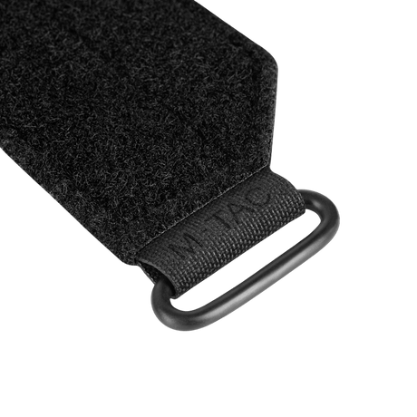 Sort M‑Tac Internal Tiger Bælte med velcro og metalramme, ideel til militært udstyr.