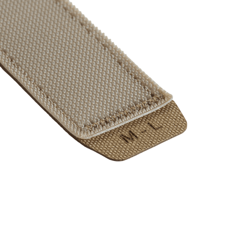 M-L størrelse af M‑Tac Internal Tiger Bælte i Cordura 500D materiale med velcro fastgørelse, perfekt til taktisk brug.
