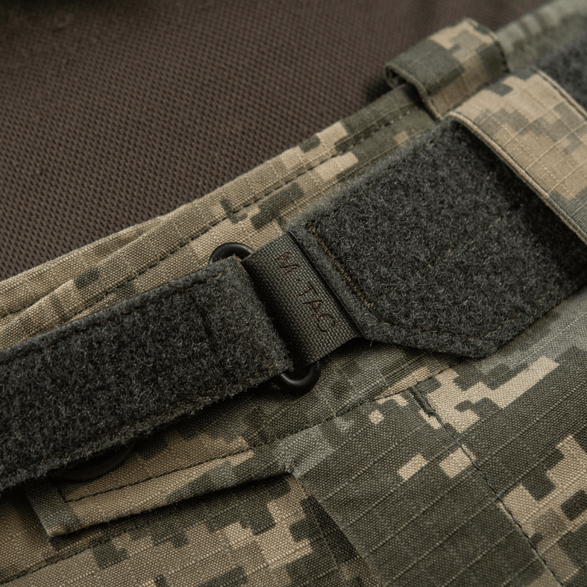 M‑Tac Internal Tiger Bælte i Cordura 500D med velcro og metalramme, ideel til militært taktisk udstyr, XS/3XL størrelser