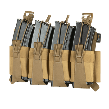 M-Tac Frontpanel til Plate Carrier Cuirass QRS til 4 Magasiner med elastisk magpung i Cordura Squadron