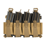 M-Tac Frontpanel til Plate Carrier Cuirass QRS til 4 Magasiner med AK/AR elastisk magasinpung