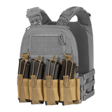 M-Tac Frontpanel til Plate Carrier Cuirass QRS til 4 Magasiner, funktionelt designet til hurtig omladning med slidstærkt Cordura-materiale.