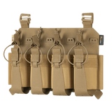 M-Tac Frontpanel til Plate Carrier Cuirass QRS til 4 Magasiner med elastikpung og Cordura Squadron materiale