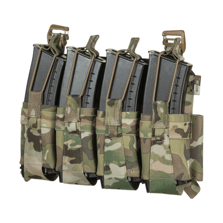 M-Tac Frontpanel til Plate Carrier Cuirass QRS til 4 Magasiner med camouflage design