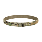 M-Tac Cobra Buckle Taktisk Bælte Laser Cut i camouflagedesign, ideelt til militær- og politiudstyr.