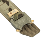 M-Tac Cobra Buckle Taktisk Bælte Laser Cut med AustriAlpin COBRA lås i camouflage design til militær og politi brug.
