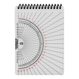 M-Tac Ecopybook Tactical – alt-vejr notesbog med vandtætte sider og vinkelmåler til outdoor brug