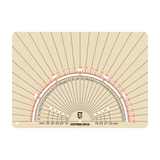 M-Tac Ecopybook Tactical Protractor PR-R med gennemsigtigt, fleksibelt design og anti-refleks egenskaber til taktiske opgaver.