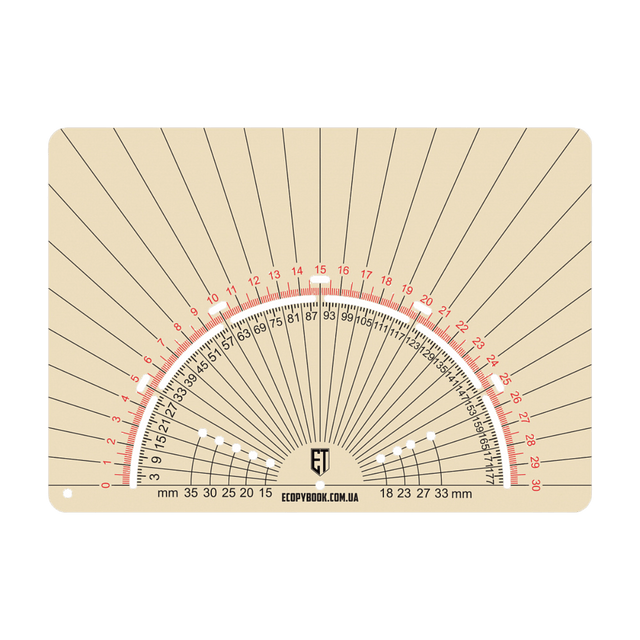 M-Tac Ecopybook Tactical Protractor PR-R med gennemsigtigt, fleksibelt design og anti-refleks egenskaber til taktiske opgaver.