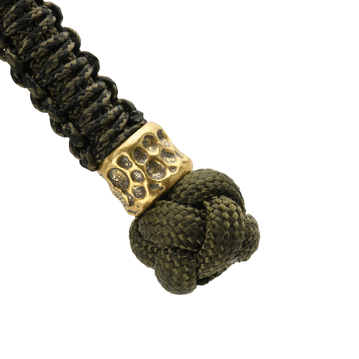 M-Tac Knife Lanyard Scandinavian Granule - Billede af flettet paracord lanyard med detalje