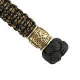 M-Tac Lanyard Scandinavian Mannaz i snoet paracord med dekorativ skandinavisk perle som personlig stilfuldt tilbehør.