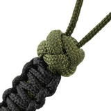 M-Tac Lanyard Scandinavian Small Chinese Knot med snore og dekorativ perle, lavet af snoet paracord til stilfuldt udstyr.