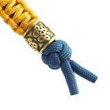 M-Tac Lanyard Scandinavian Small Chinese Knot med dekorativ perle og snoet paracord design. Perfekt til knive og lommelygter.