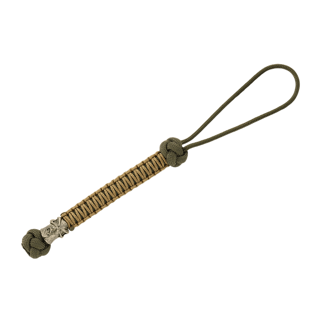 M-Tac Knife Lanyard Ninja i paracord med stilfuldt design, praktisk til hurtig adgang og personliggørelse af lommekniv. Længde 14,5 cm.