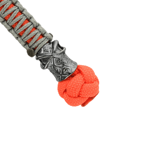 M-Tac Knife Lanyard Ninja i paracord med cupronickel detalje, fremhæver stil og funktionalitet, 14,5 cm lang.