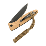 M-Tac Knife Lanyard Loopy Snake Scandinavian paracord, tilføjer stil til lommekniv og gør den lettere at finde og tage op. Elegant og praktisk design.