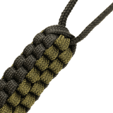 M-Tac Knife Lanyard Cuboid Skull, flettet paracord lanyard med unikt design og Cuboid Skull perle for stilfuldt udtryk og praktisk anvendelse.