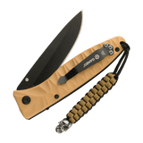 M-Tac Knife Lanyard Cuboid Skull paracord med kraniemotiv til knive, stilfuldt tilbehør og praktisk greb