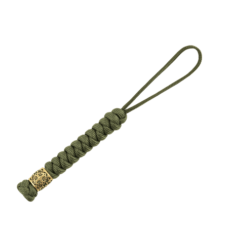 M-Tac Viper Lanyard Scandinavian med flettet paracord og Viper-perle i skandinavisk design, ideel til kniv og udstyr.