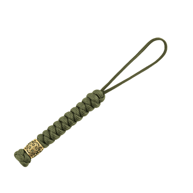 M-Tac Viper Lanyard Scandinavian med flettet paracord og Viper-perle i skandinavisk design, ideel til kniv og udstyr.