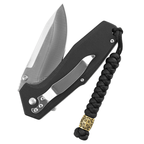 M-Tac Viper Lanyard Scandinavian til kniv og udstyr, flettet paracord med skandinavisk Viper perle, stilfuldt tilbehør