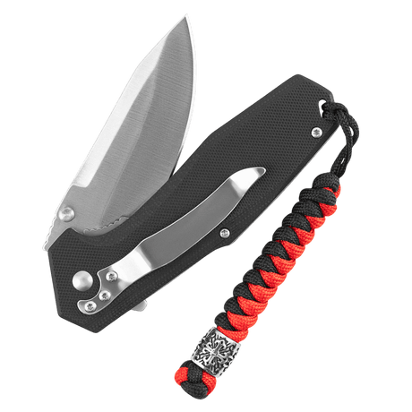 M-Tac Viper Lanyard Scandinavian kniv med paracord lanyard og Viper-perle i skandinavisk stil.