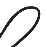 M-Tac Viper Lanyard Stainless Steel i flettet sort paracord, stilfuldt og funktionelt tilbehør til hurtig adgang til kniv.