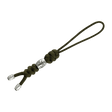 M-Tac Zeus Stainless Steel Lanyard med flettet paracord og dekorativ perle, ideelt til kniv og udstyr for hurtig adgang.