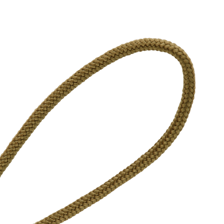 M-Tac Zeus Stainless Steel Lanyard med flettet paracord og dekorativ perle til kniv eller lygte, fleksibel og holdbar.