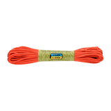 M-Tac Paracord Survival 15m i orange, stærk nylonparacord til friluftsliv og overlevelse, brudstyrke 240 kg, diameter 4 mm.