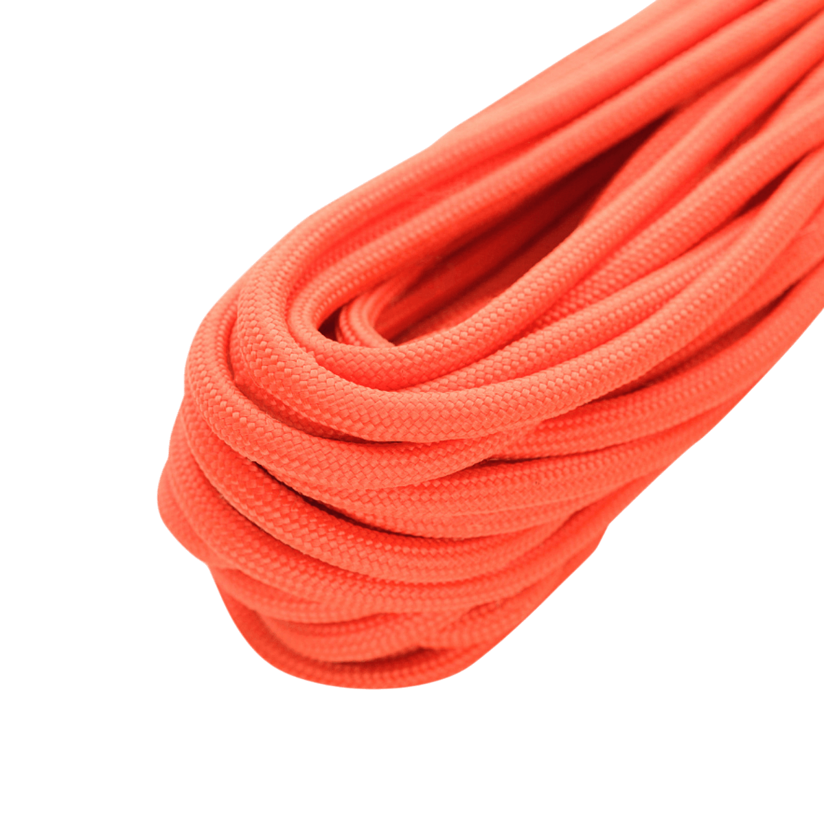 M-Tac Paracord Survival 15m stærk og let nylonparacord, 7 kerne-tråde, længde 15m, til militær, friluftsliv, orange farve