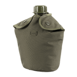 M-Tac Flaskeholder MOLLE i slidstærk polyester 600D, designet til flaskebæring på vandreture, med MOLLE-systemet for nem fastgørelse.