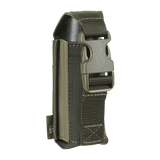 M-Tac Gasdåseholder Vertikal fremstillet af MIL-SPEC strop med Woojin-lås og MOLLE-system til montering på bælte eller udstyr.