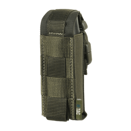 M-Tac Gasdåseholder Vertikal med MIL-SPEC strop og Woojin-lås til sikker justering, monterbar på bælte via MOLLE-system.