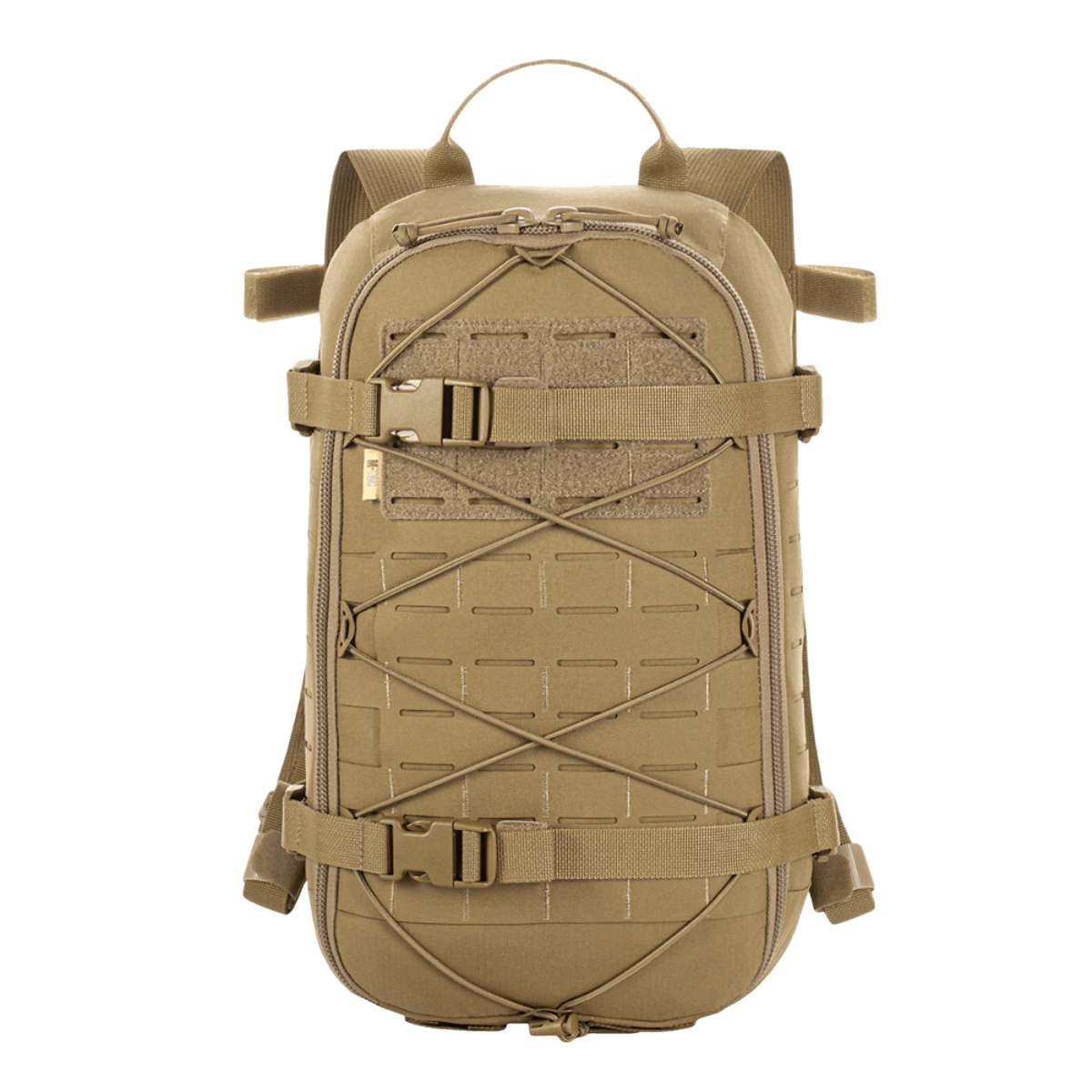 M-Tac Rygsæk Sturm Elite Gen.II i slidstærk Cordura, med MOLLE-system, elastisk snøring og indbygget drikkesystem til udendørs eventyr.