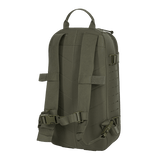M-Tac Rygsæk Sturm Elite Gen.II i slidstærk Cordura set bagfra, med MOLLE system til ekstraudstyr, ideel til kortvarige ture.