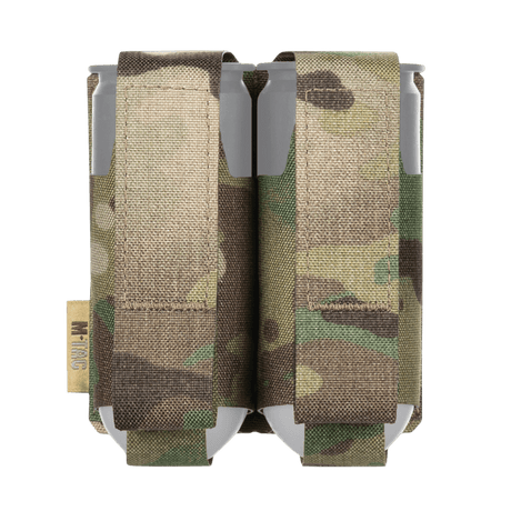 M-Tac Lomme til 2 VOG-type Granater med camouflage mønster, MOLLE system, Laser Cut teknologi, til sikker opbevaring og transport.