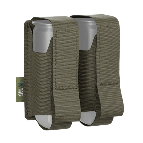 M-Tac Lomme til 2 VOG-type Granater med MOLLE-system, sikker opbevaring til 40 mm granater, laser cut teknologi, kompakt design