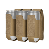 M-Tac Pouch til 3 VOG-Granater med MOLLE Laser Cut og velcroflap til sikker opbevaring af 40 mm VOG-25 granater, holdbar Cordura.