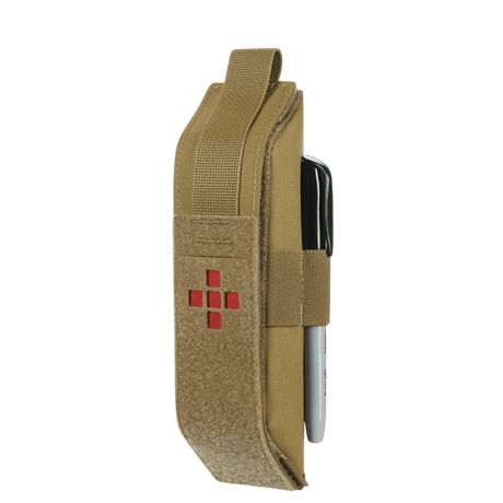 M-Tac Lomme til Tourniquet Closed i sandfarve, sikrer beskyttelse af tourniquet i nødsituationer, robust og kompakt design.