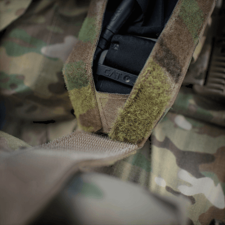 M-Tac Lomme til Tourniquet Closed i camouflage mønster til førstehjælp i nødsituationer, giver beskyttelse til tourniquet.