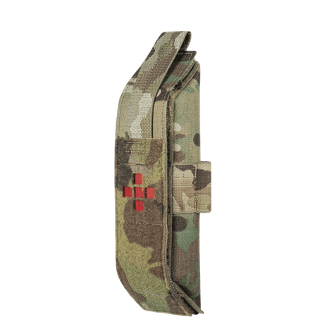 M-Tac Lomme til Tourniquet Closed i camouflage stof til pålidelig beskyttelse og opbevaring af tourniquet i nødsituationer.