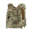 M-Tac Plate Carrier Cuirass FAST Elite Gen.II i camouflagemønster, designet til ESAPI Medium plader, med hurtiglåse og justerbare stropper.
