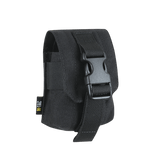 M-Tac Lomme til Fragmentgranat Laser Cut i sort Cordura 500D med fastex-lukning til pålidelig granatopbevaring.