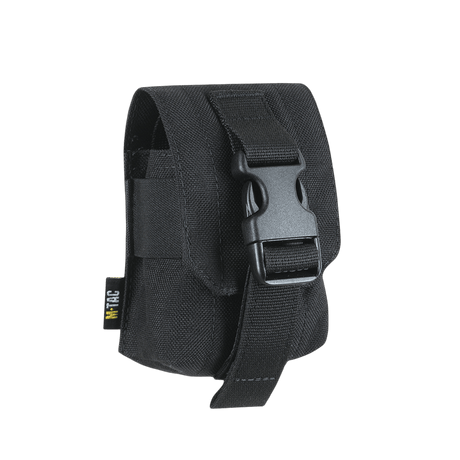 M-Tac Lomme til Fragmentgranat Laser Cut i sort Cordura 500D med fastex-lukning til pålidelig granatopbevaring.