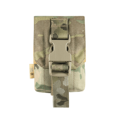 M-Tac Lomme til Fragmentgranat Laser Cut taske i Cordura 500D med fastex-lukning, slidstærkt og pålideligt, camouflage design.