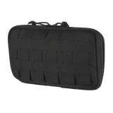 M-Tac Admin Pouch Large Elite i slidstærkt Cordura 500D med velcro-panel til patches, perfekt til taktisk udstyr og opbevaring.